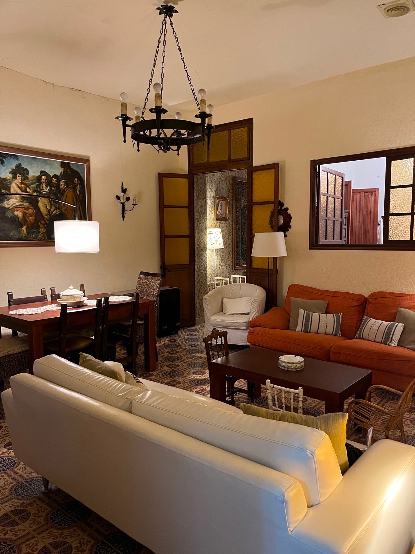 Salón diseñado por Laura Teresi Interiorismo